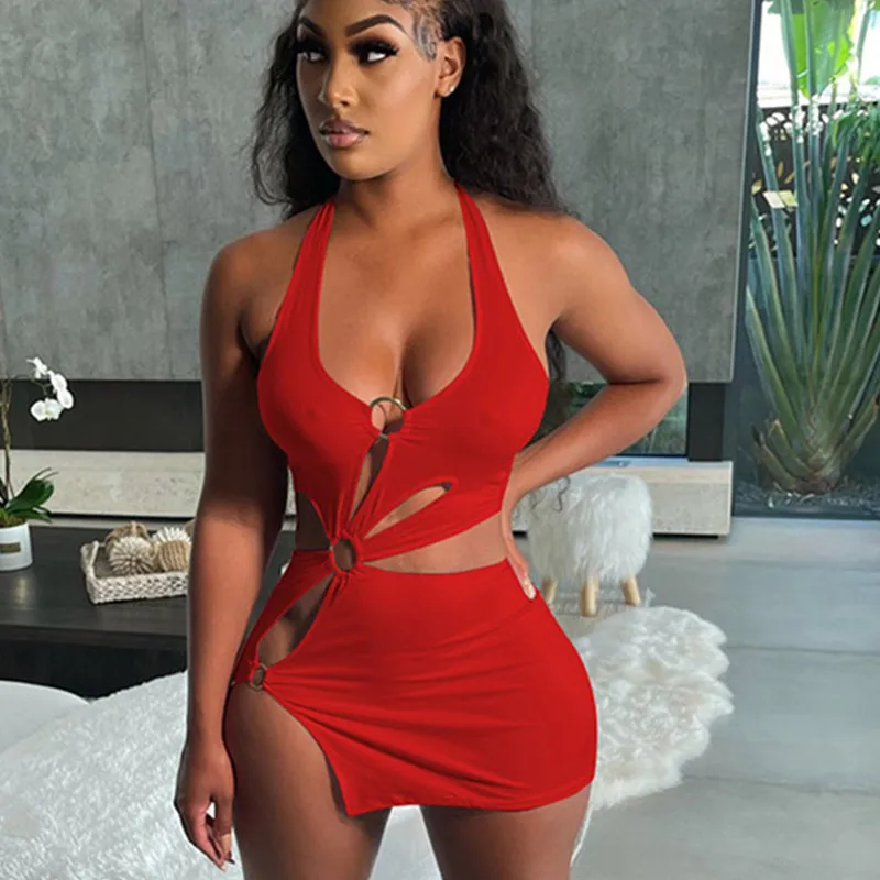 Hanging Neck Backless With Ring Sexy Maxi Red Dress 2024 Women Hollow Elegant Y2k Clothes Bodycon Fashion Party Festival Outfits
Hanging Neck Backless With Ring Sexy Maxi Red Dress 2024 Women Hollow Elegant Y2k Clothes Bodycon Fashion Party Festival Outfits