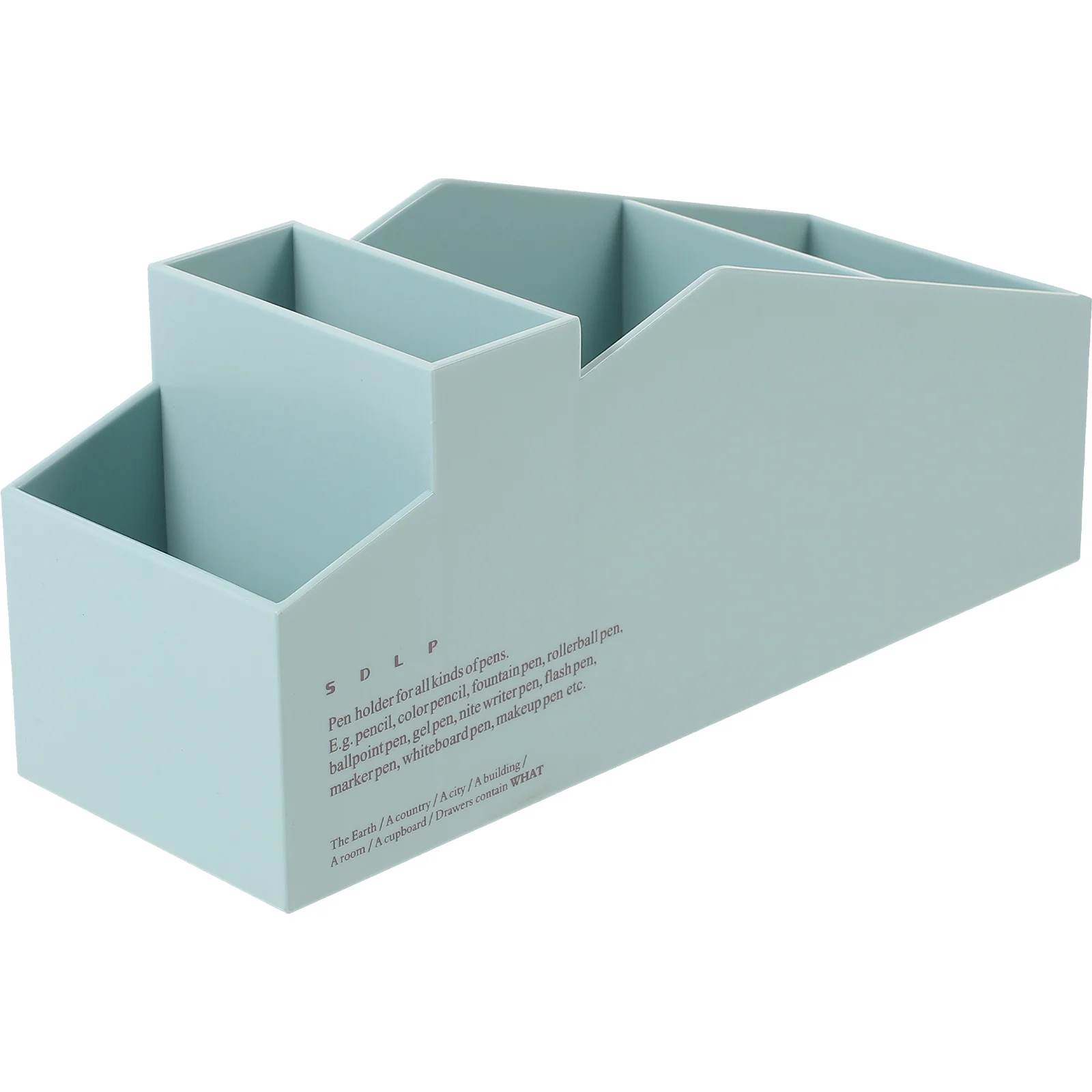Multi Compartment Storage Box Design Large Capacity Desk ganizer Office Stationery Brush Holder
Multi Compartment Storage Box Design Large Capacity Desk ganizer Office Stationery Brush Holder
