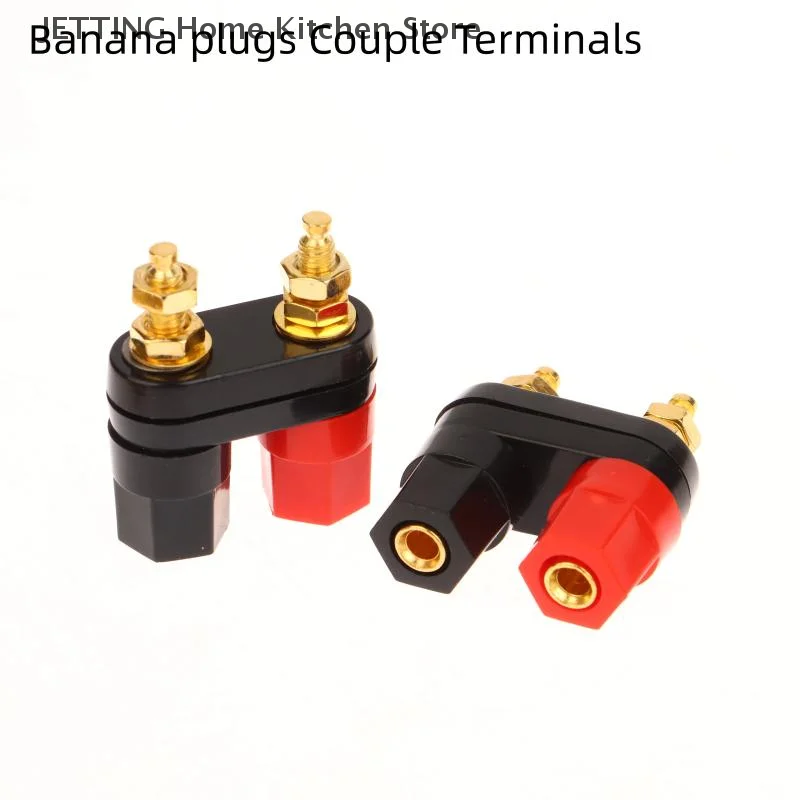 1/5Pcs Banana Plugs Couple Terminals Red Black Connector Amplifier Terminal Binding Post Banana Speaker Plug Jack
1/5Pcs Banana Plugs Couple Terminals Red Black Connector Amplifier Terminal Binding Post Banana Speaker Plug Jack