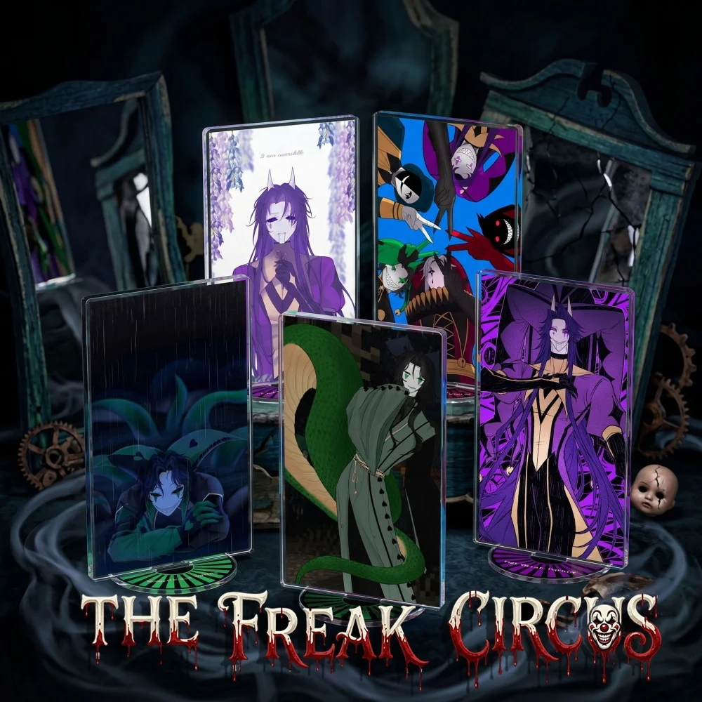 The Freak Circus Acrylic Stand Keychain Custom 2026 New Horror Clown Dark Art Character Decor Gift
The Freak Circus Acrylic Stand Keychain Custom 2026 New Horror Clown Dark Art Character Decor Gift