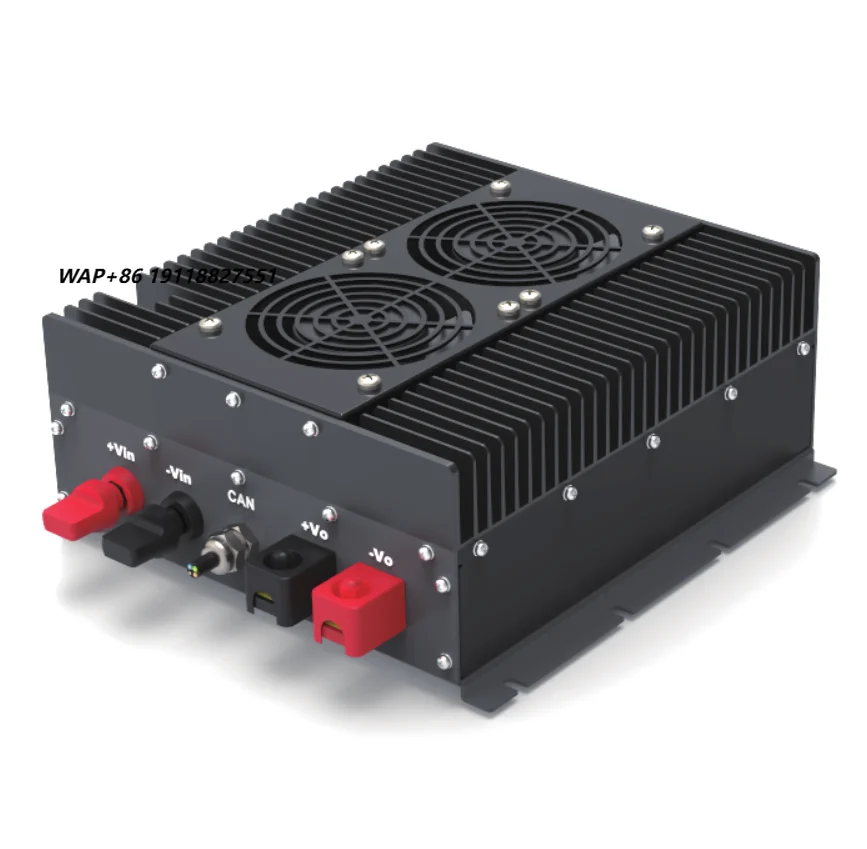 6KW 144V DC-DC Converter for Electric Vehicle Power Supply | 600-1100V Input, CAN Bus
6KW 144V DC-DC Converter for Electric Vehicle Power Supply | 600-1100V Input, CAN Bus