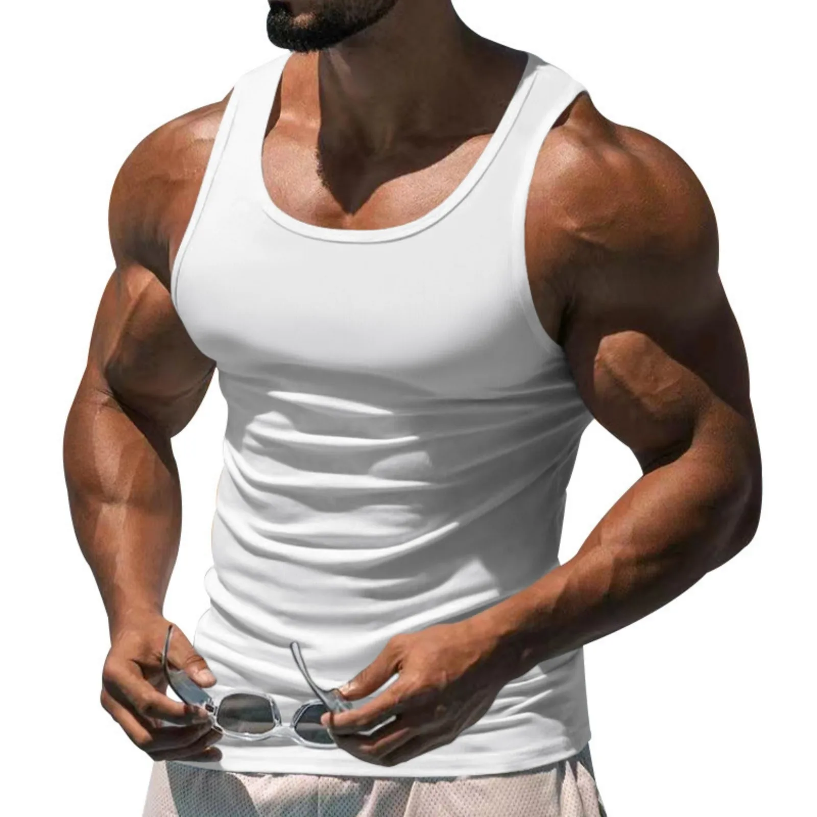 Men'S Thin Vest Daily Casual Fitness Sports Training Vest Simple Classic Solid Comfortable Tank Tops Fashion Racer Vest
Men'S Thin Vest Daily Casual Fitness Sports Training Vest Simple Classic Solid Comfortable Tank Tops Fashion Racer Vest