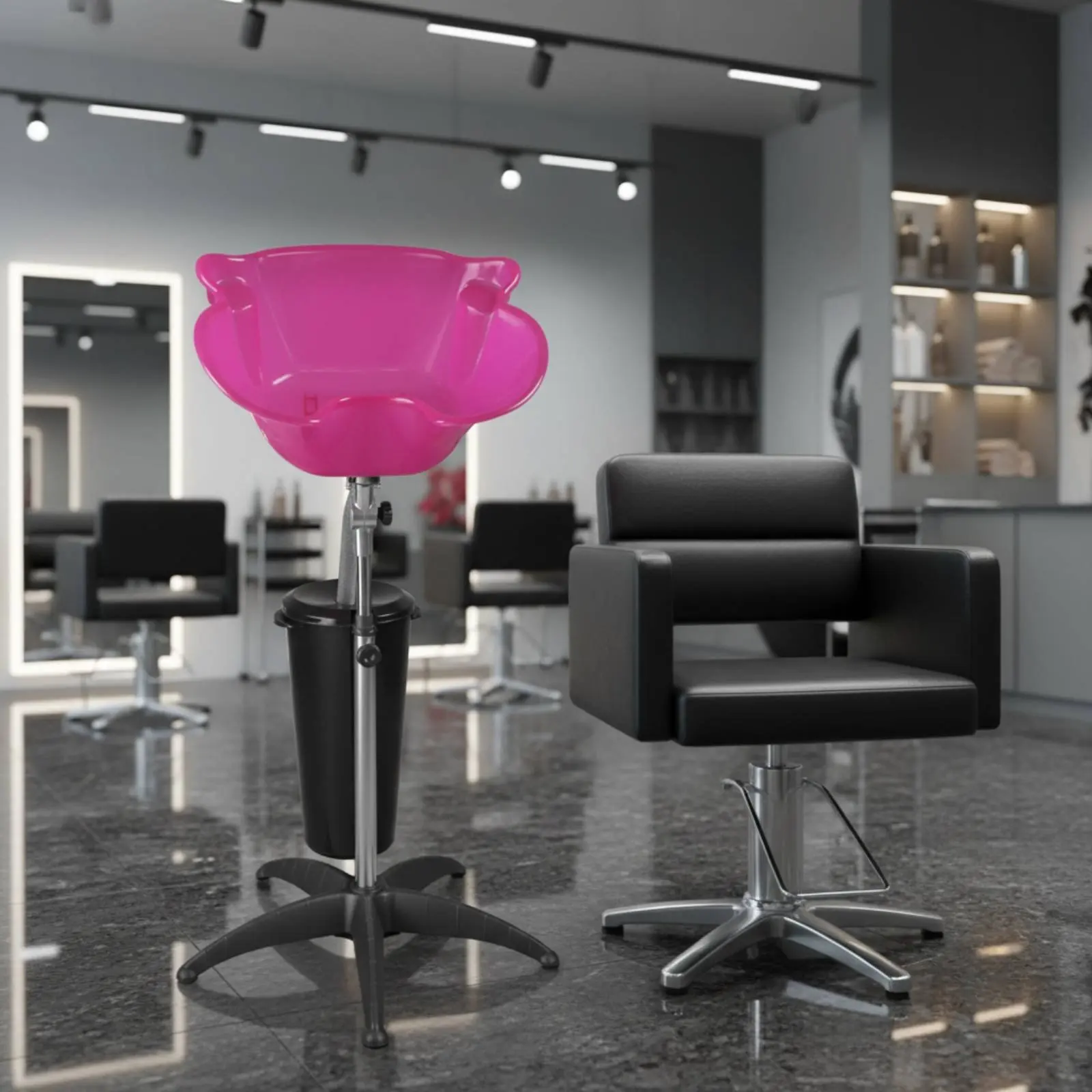 Portable Shampoo Basin Drain Hoses Standing Shampoo Basin Portable Hair Washing Sink Quiet Wheels Easy to Clean for Barbershop
Portable Shampoo Basin Drain Hoses Standing Shampoo Basin Portable Hair Washing Sink Quiet Wheels Easy to Clean for Barbershop