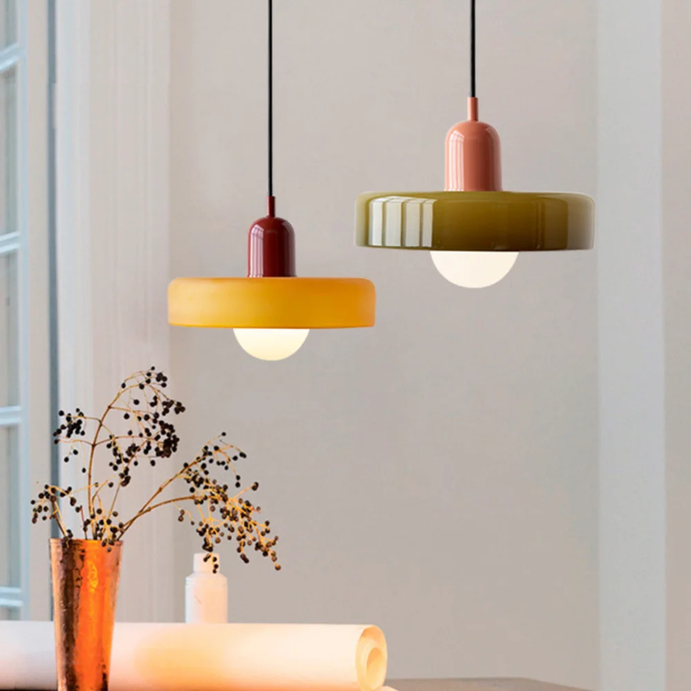 Nordic Danish Stained Glass Pendant Lamp Bedroom Bedside Kitchen Hanging Lamp Japanese Silent Restaurant Island Lighting
Nordic Danish Stained Glass Pendant Lamp Bedroom Bedside Kitchen Hanging Lamp Japanese Silent Restaurant Island Lighting