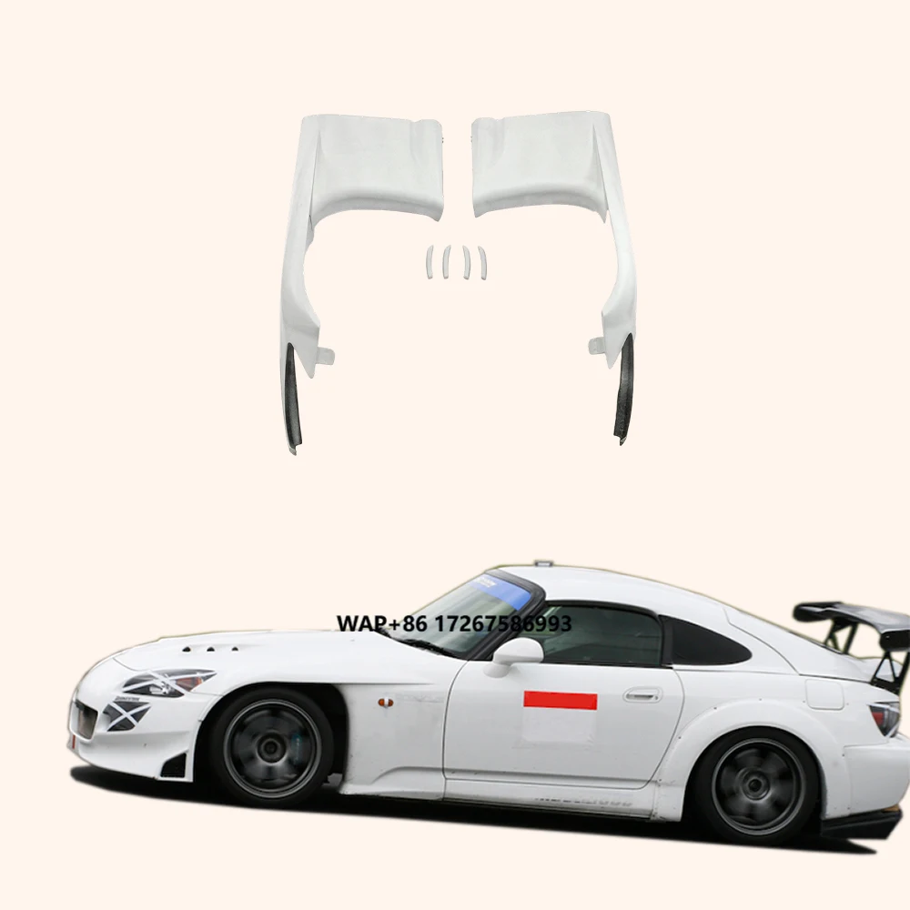 For Honda S2000 AP1 AP2 99-09 Body Parts Unpainted Fiberglass Front Fender Wide Body Type for SP Models
For Honda S2000 AP1 AP2 99-09 Body Parts Unpainted Fiberglass Front Fender Wide Body Type for SP Models