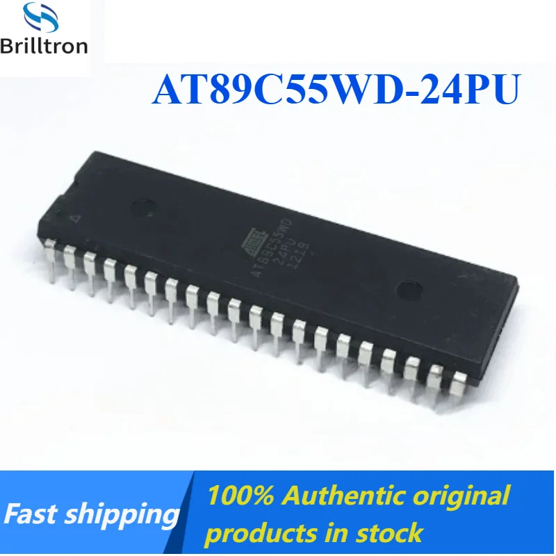 5-20PCS AT89C55WD-24PU AT89C55WD-24PI DIP40 Microcontroller ICs with Fast Shipping.
5-20PCS AT89C55WD-24PU AT89C55WD-24PI DIP40 Microcontroller ICs with Fast Shipping.