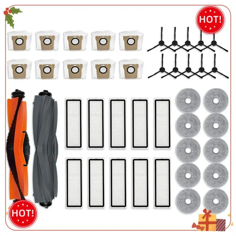 ABLE-For Xiaomi Dreame L30 Ultra Robot Vacuum Main Side Brush HEPA Filter Mop Pads Dust Bag Replacement Parts
ABLE-For Xiaomi Dreame L30 Ultra Robot Vacuum Main Side Brush HEPA Filter Mop Pads Dust Bag Replacement Parts