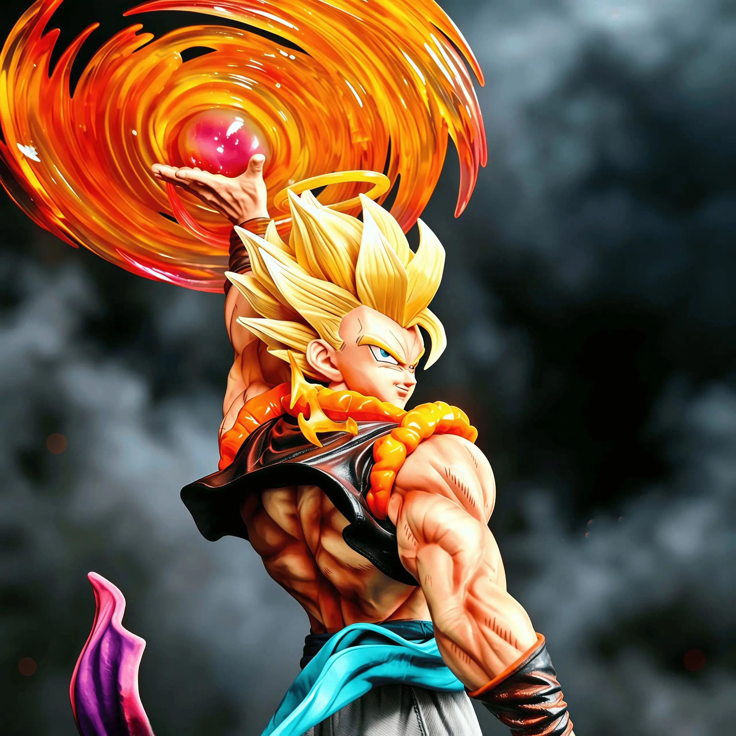 Фигурка Dragon Ball Z Gogeta, 45 см/17,72 дюйма, со сменными 3 головами, Супер Сайян, коллекционная модель, игрушка, подарок
Фигурка Dragon Ball Z Gogeta, 45 см/17,72 дюйма, со сменными 3 головами, Супер Сайян, коллекционная модель, игрушка, подарок
