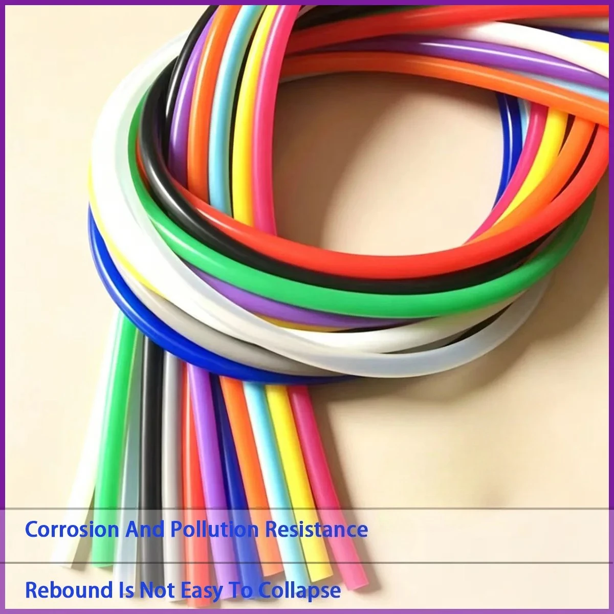 2mm * 4mm colored silicone hose is used for food, medical, household appliances, industrial transmission, etc
2mm * 4mm colored silicone hose is used for food, medical, household appliances, industrial transmission, etc