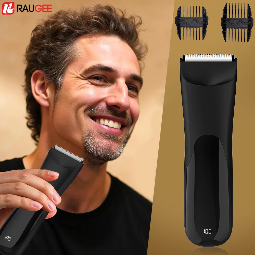 Electric Body Hair Trimmer for Men Rechargeable Hair Clipper for Face Groin Bikini Underarms Legs Wet Dry Shaver Electric Razor
Electric Body Hair Trimmer for Men Rechargeable Hair Clipper for Face Groin Bikini Underarms Legs Wet Dry Shaver Electric Razor