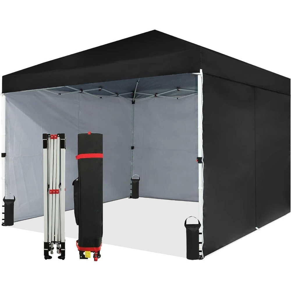10X10 Comercial Instant Canopy Pop Up Tent with Center Lock (10x10 with 4 Sidewalls)
10X10 Comercial Instant Canopy Pop Up Tent with Center Lock (10x10 with 4 Sidewalls)