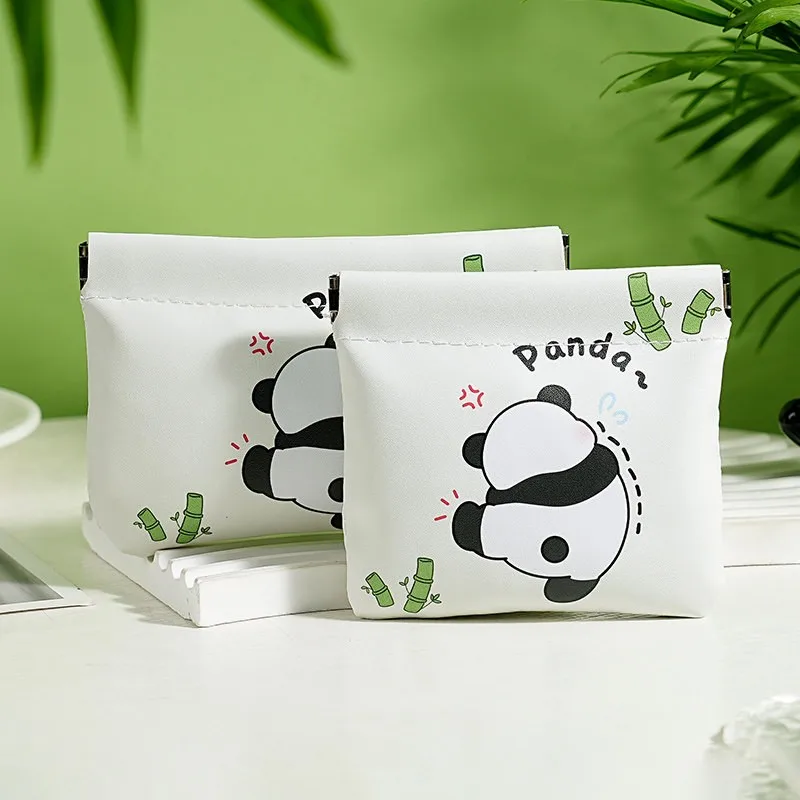 BUYLEMO Panda Print Auto-close Storage Pouch, Portable Spring-open Organizer for Cable & Earphone
BUYLEMO Panda Print Auto-close Storage Pouch, Portable Spring-open Organizer for Cable & Earphone
