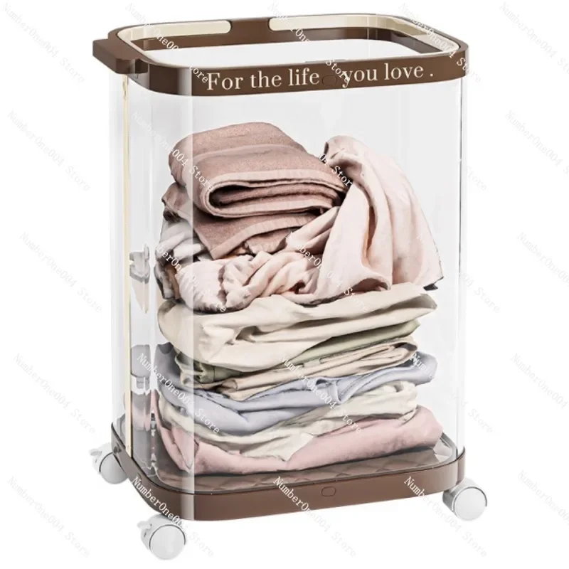 For Household Foldable Dirty Basket Plastic Toilet Laundry Basket Wheeled Shelf Removable Storage Basket
For Household Foldable Dirty Basket Plastic Toilet Laundry Basket Wheeled Shelf Removable Storage Basket