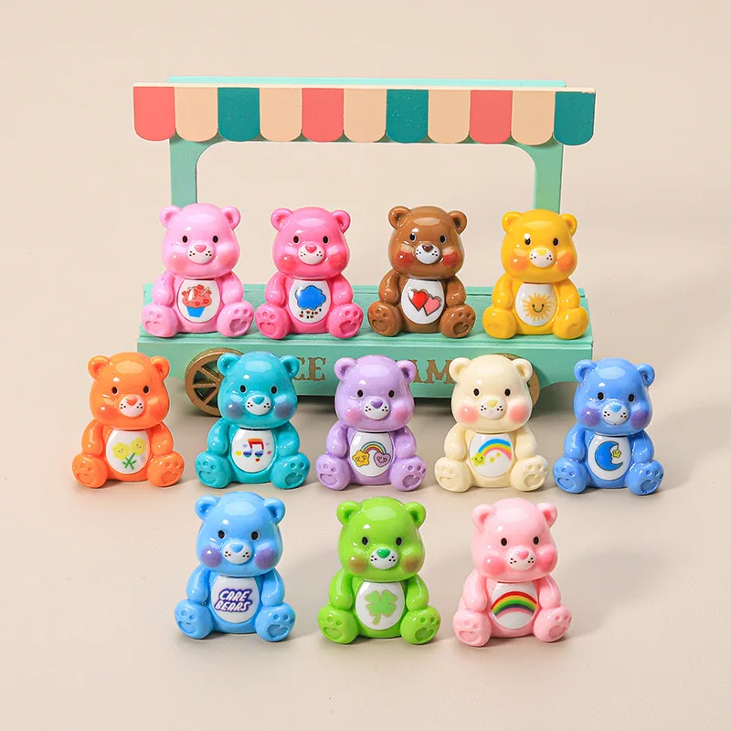Rainbow Bear peripheral DIY resin accessories three-dimensional cartoon model keychain pendant car small ornaments
Rainbow Bear peripheral DIY resin accessories three-dimensional cartoon model keychain pendant car small ornaments