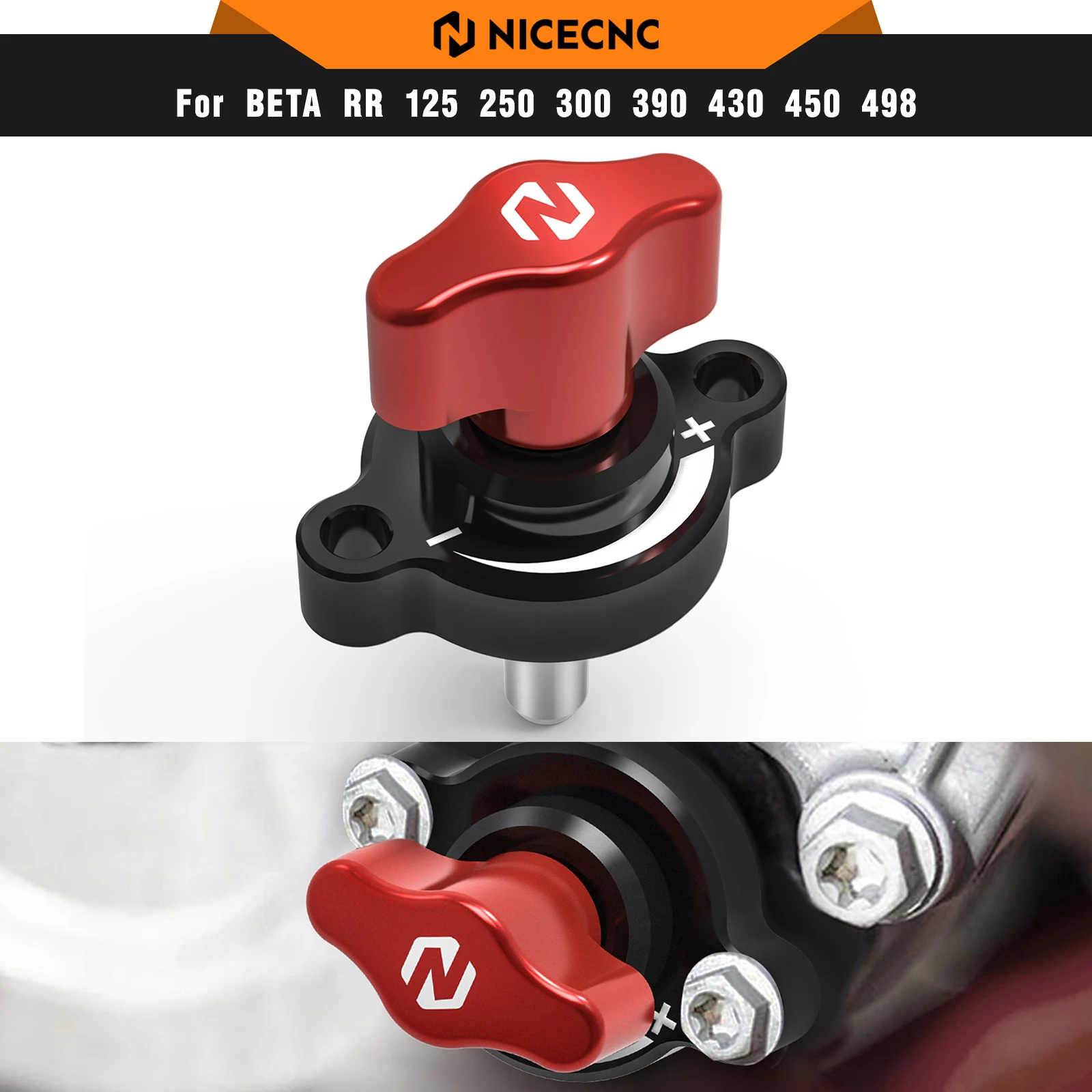 NICECNC For Beta RR 300 RR 250 Racing 2013-2024 Aluminum Power Valve Adjuster Regulator X-Trainer 300 X-Trainer 250 2015-2024
NICECNC For Beta RR 300 RR 250 Racing 2013-2024 Aluminum Power Valve Adjuster Regulator X-Trainer 300 X-Trainer 250 2015-2024