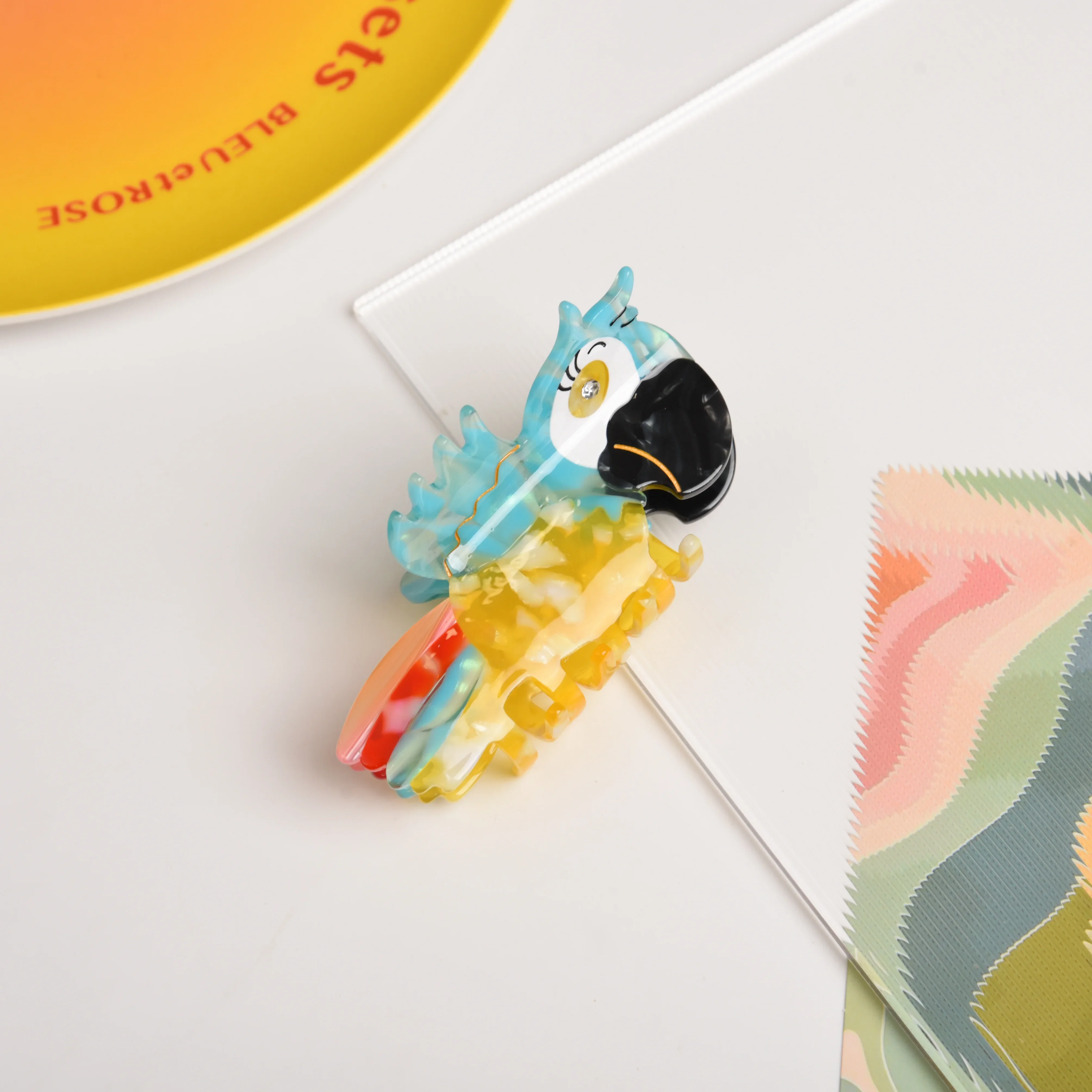 NEW Rainforest Parrots Hair Claw Personalized Design Eco-Friendly Material Hair Claw Clips Hair Accessories for Women Girls
NEW Rainforest Parrots Hair Claw Personalized Design Eco-Friendly Material Hair Claw Clips Hair Accessories for Women Girls