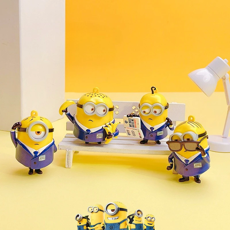 New Cute Cartoon Minions Agent Anime Peripheral Cartoon Keychain Pendant Creative Couple Style Backpack Decoration Small Gifts
New Cute Cartoon Minions Agent Anime Peripheral Cartoon Keychain Pendant Creative Couple Style Backpack Decoration Small Gifts