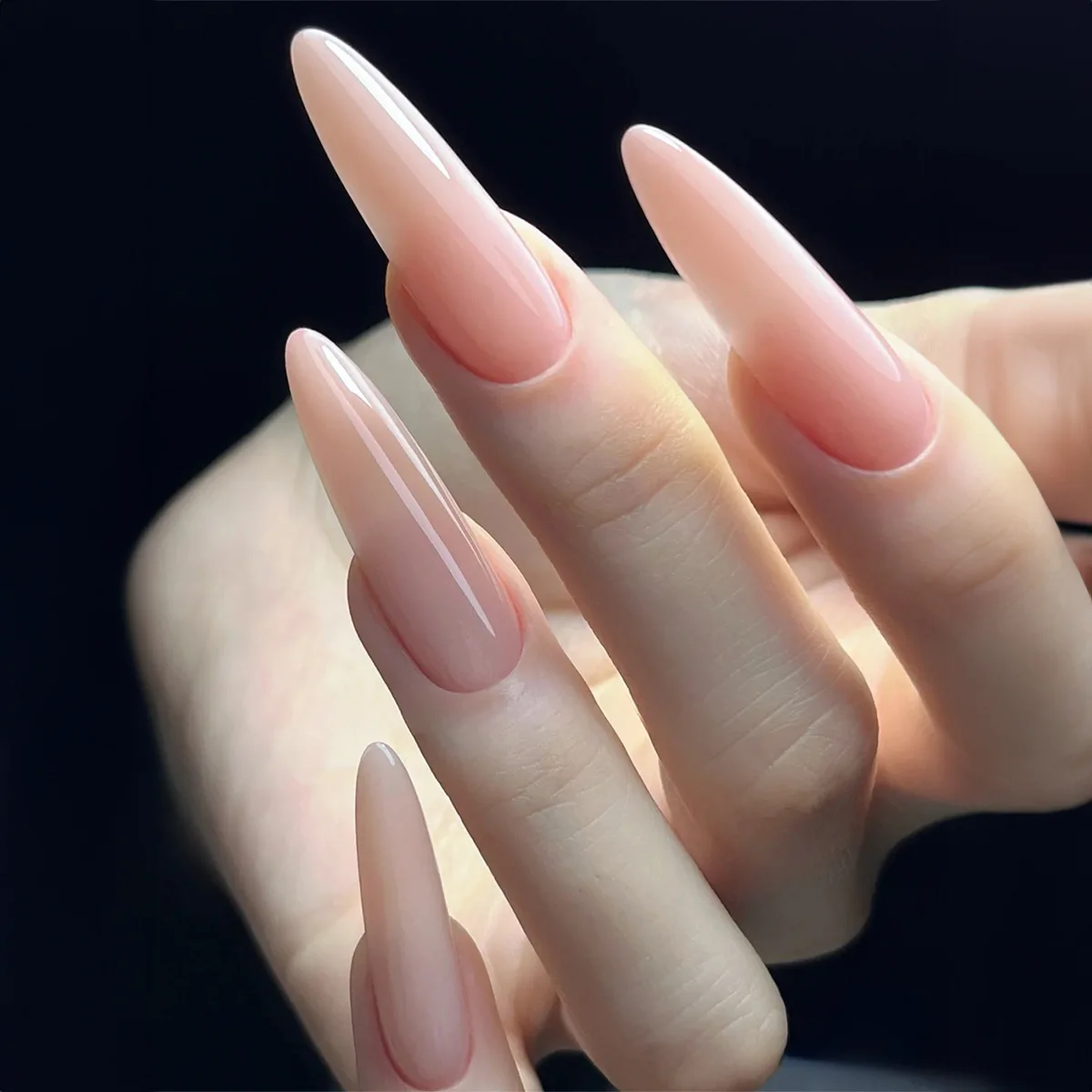 Nude Pink Fake Nail Patch Wearable Full Cover Long Pointed Shape False Nails Simple Pure Color Press on Nail Tips Free Shipping
Nude Pink Fake Nail Patch Wearable Full Cover Long Pointed Shape False Nails Simple Pure Color Press on Nail Tips Free Shipping