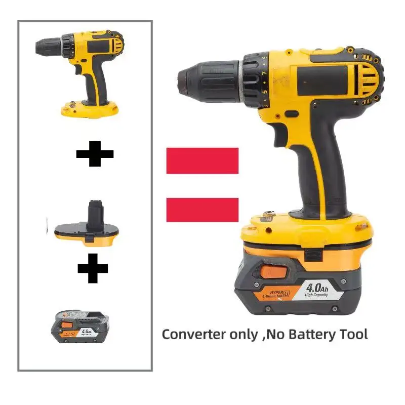 Battery Converter Adapter for Ridgid AEG 18V Lithium Adapter To Dewalt 18v 20v Tools Converter(Not include tools and battery)
Battery Converter Adapter for Ridgid AEG 18V Lithium Adapter To Dewalt 18v 20v Tools Converter(Not include tools and battery)