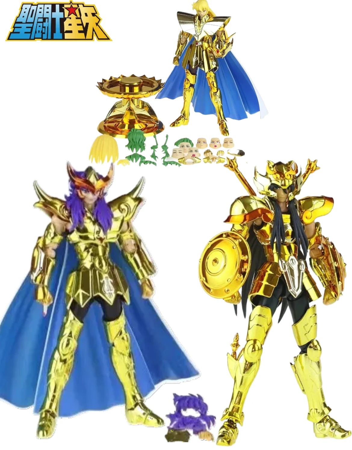 В наличии: Фигурки Saint Seiya Myth Cloth CS EX Series — 12 Золотых Святых, 12 Созвездий (Лев, Телец, Стрелец, Рыбы)
В наличии: Фигурки Saint Seiya Myth Cloth CS EX Series — 12 Золотых Святых, 12 Созвездий (Лев, Телец, Стрелец, Рыбы)
