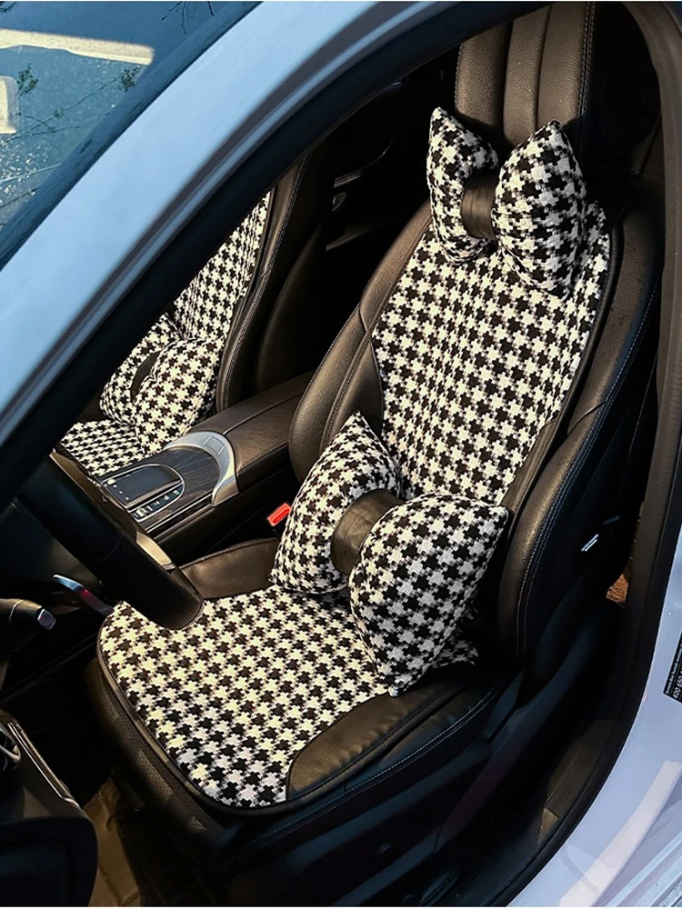 2023 New Black Jacquard Leather Lattice Fashion Four Seasons Universal Comfortable Car Seat Cover
2023 New Black Jacquard Leather Lattice Fashion Four Seasons Universal Comfortable Car Seat Cover