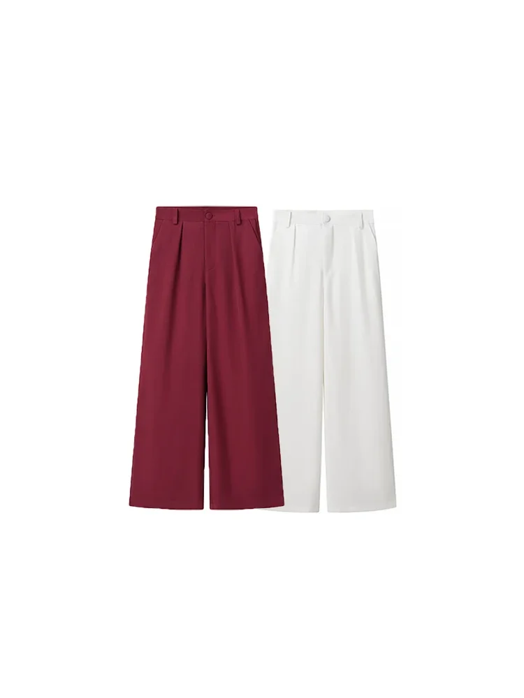 Willshela Women Fashion Solid Pleated Front Zipper Pants Vintage High Waist Full Length Female Chic Lady Trousers
Willshela Women Fashion Solid Pleated Front Zipper Pants Vintage High Waist Full Length Female Chic Lady Trousers