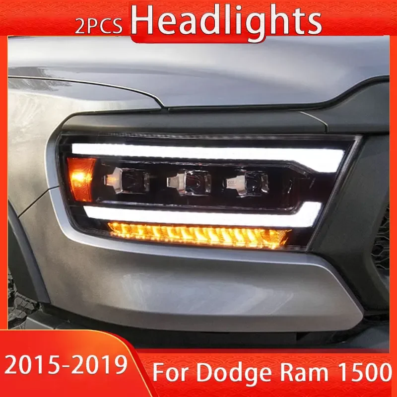 Светодиодные фары для Dodge Ram 1500 2015-2019, модифицированные полностью светодиодные передние фары проектора в сборе Plug and Play
Светодиодные фары для Dodge Ram 1500 2015-2019, модифицированные полностью светодиодные передние фары проектора в сборе Plug and Play