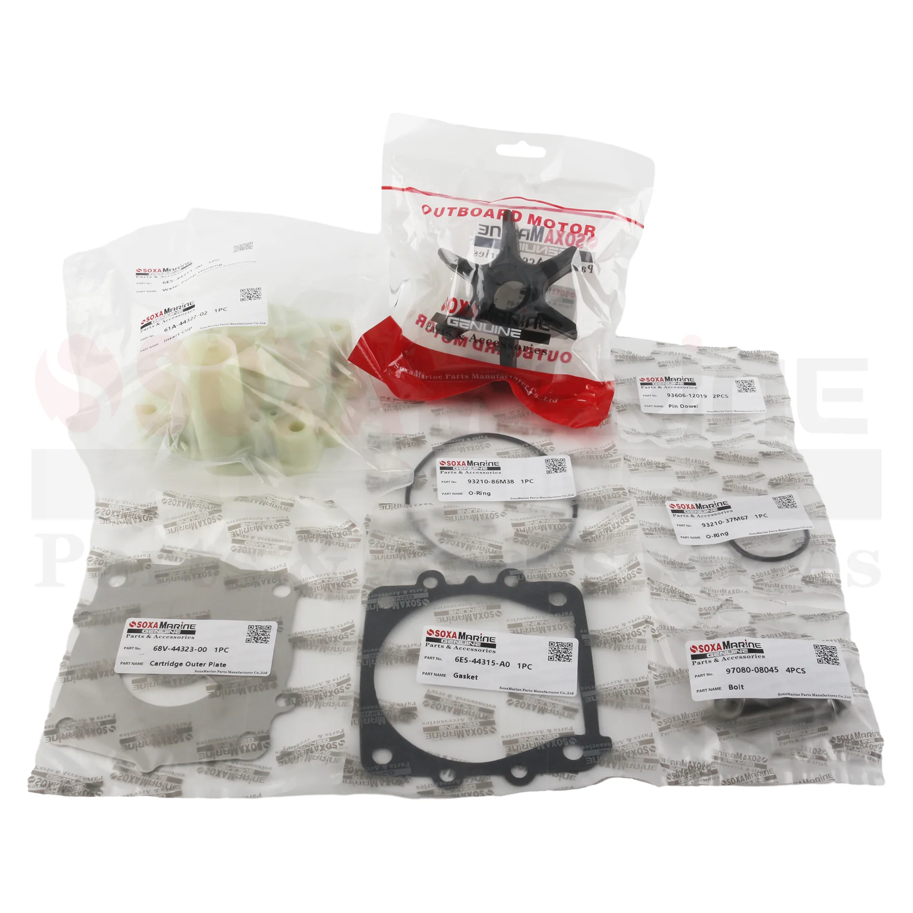 68V-W0078-00 Water Pump Impeller Kit Compatible with Yamaha F 75 90 115HP 4 Stroke Boat Outboard Motors 68V-W0078-01 18-3442
68V-W0078-00 Water Pump Impeller Kit Compatible with Yamaha F 75 90 115HP 4 Stroke Boat Outboard Motors 68V-W0078-01 18-3442