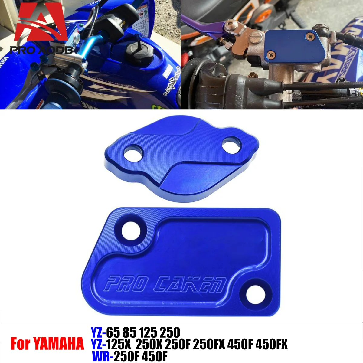 For Yamaha Motorcycle YZ WR125 250 250F 450F YZ125 250 250F 450F WR250F 450F Sturd Durable Front Rear Brake Reservoir Cover Cap
For Yamaha Motorcycle YZ WR125 250 250F 450F YZ125 250 250F 450F WR250F 450F Sturd Durable Front Rear Brake Reservoir Cover Cap