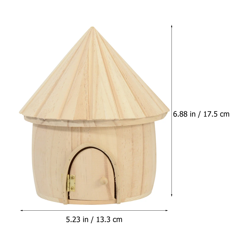 Creative Wooden House Ornament Durable Wood Log Cabin Decor For Home Desktop Room Adornment Household Wooden Decoration
Creative Wooden House Ornament Durable Wood Log Cabin Decor For Home Desktop Room Adornment Household Wooden Decoration