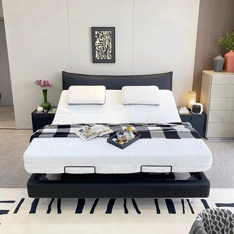 HLZ intelligent multi-functional bedroom zero gravity lifting bed automatic remote control intelligent bed frame
HLZ intelligent multi-functional bedroom zero gravity lifting bed automatic remote control intelligent bed frame
