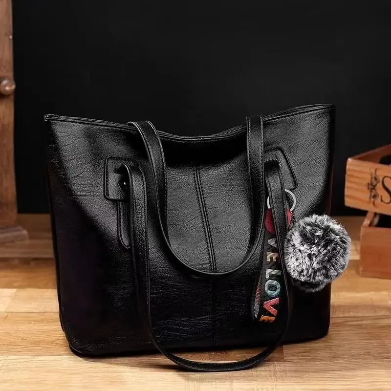 Tote Women's Bag 2024 New Large Capacity Casual Shoulder Bag Simple Lady's Fashion Handbag Fit For Shopping Working
Tote Women's Bag 2024 New Large Capacity Casual Shoulder Bag Simple Lady's Fashion Handbag Fit For Shopping Working