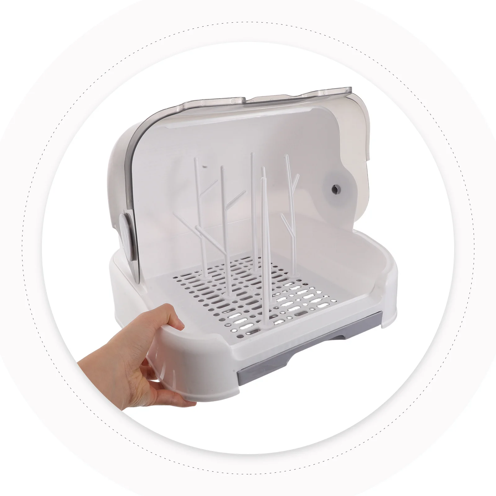 Baby Bottle Drying Rack Kitchen Countertop Organizer Adjustable Storage Holder Multifunctional Space Saving Design
Baby Bottle Drying Rack Kitchen Countertop Organizer Adjustable Storage Holder Multifunctional Space Saving Design