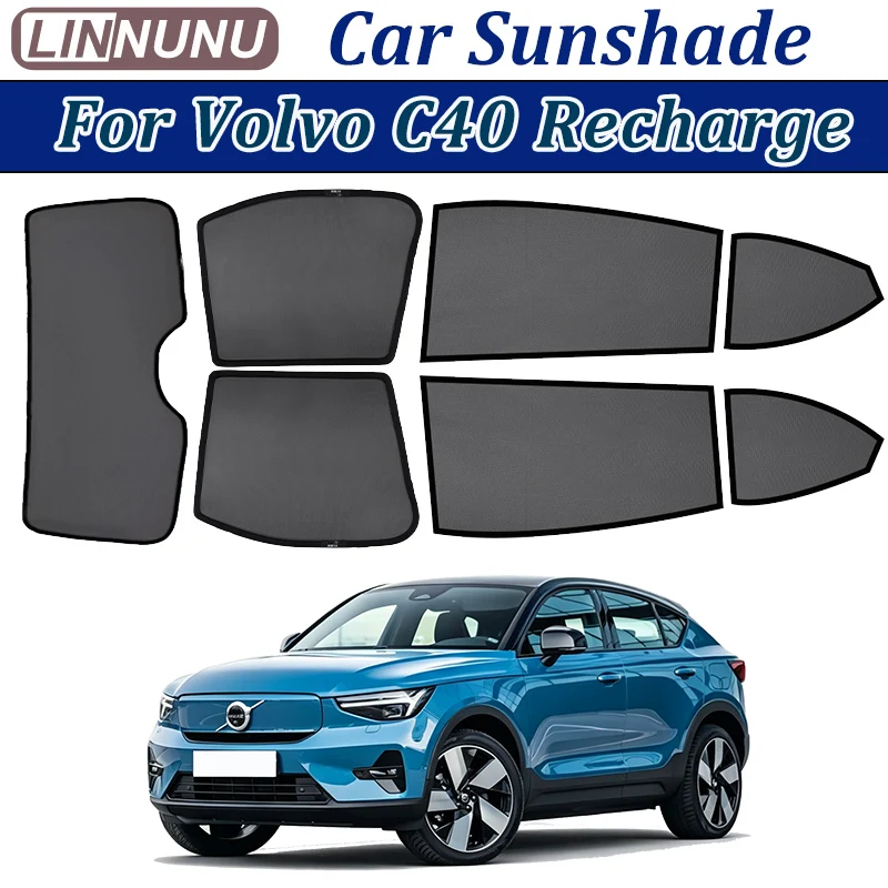 Magnetic Car sunshade For VOLVO C40 Recharge EC40 2024 Curtain Window Mesh Sun Shade UV Protection Privacy Blocking accessories
Magnetic Car sunshade For VOLVO C40 Recharge EC40 2024 Curtain Window Mesh Sun Shade UV Protection Privacy Blocking accessories