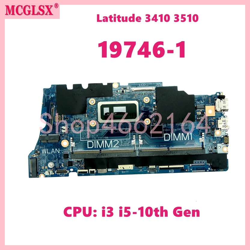 Материнская плата для ноутбука Dell Latitude 19746 3410, 3510, с процессором i5-10, 100% Протестировано
Материнская плата для ноутбука Dell Latitude 19746 3410, 3510, с процессором i5-10, 100% Протестировано