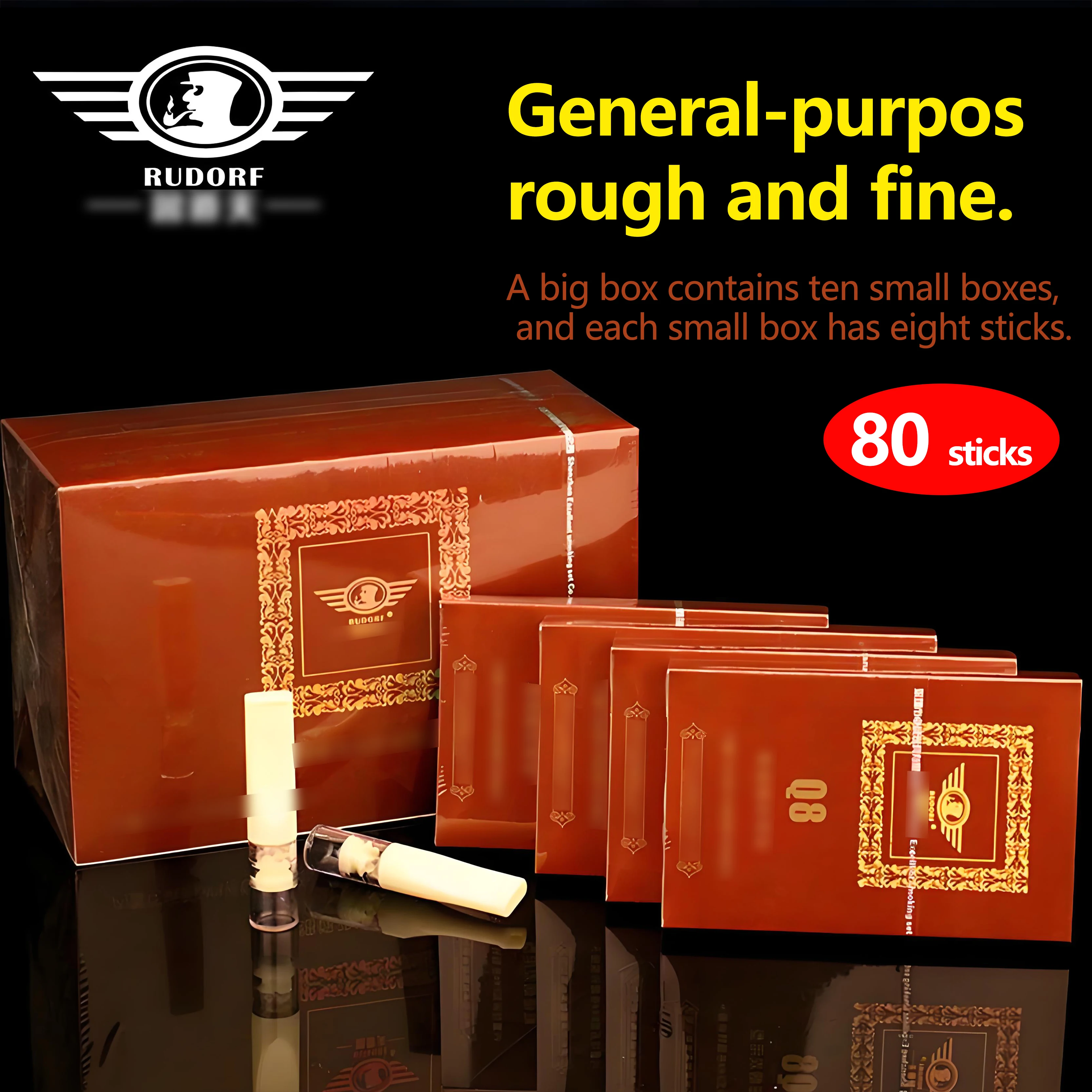 Disposable Filter Tips Large Box 80 Pieces Tar Reduction Cigarette Damage Reduction Universal Cigarette Compatibility
Disposable Filter Tips Large Box 80 Pieces Tar Reduction Cigarette Damage Reduction Universal Cigarette Compatibility