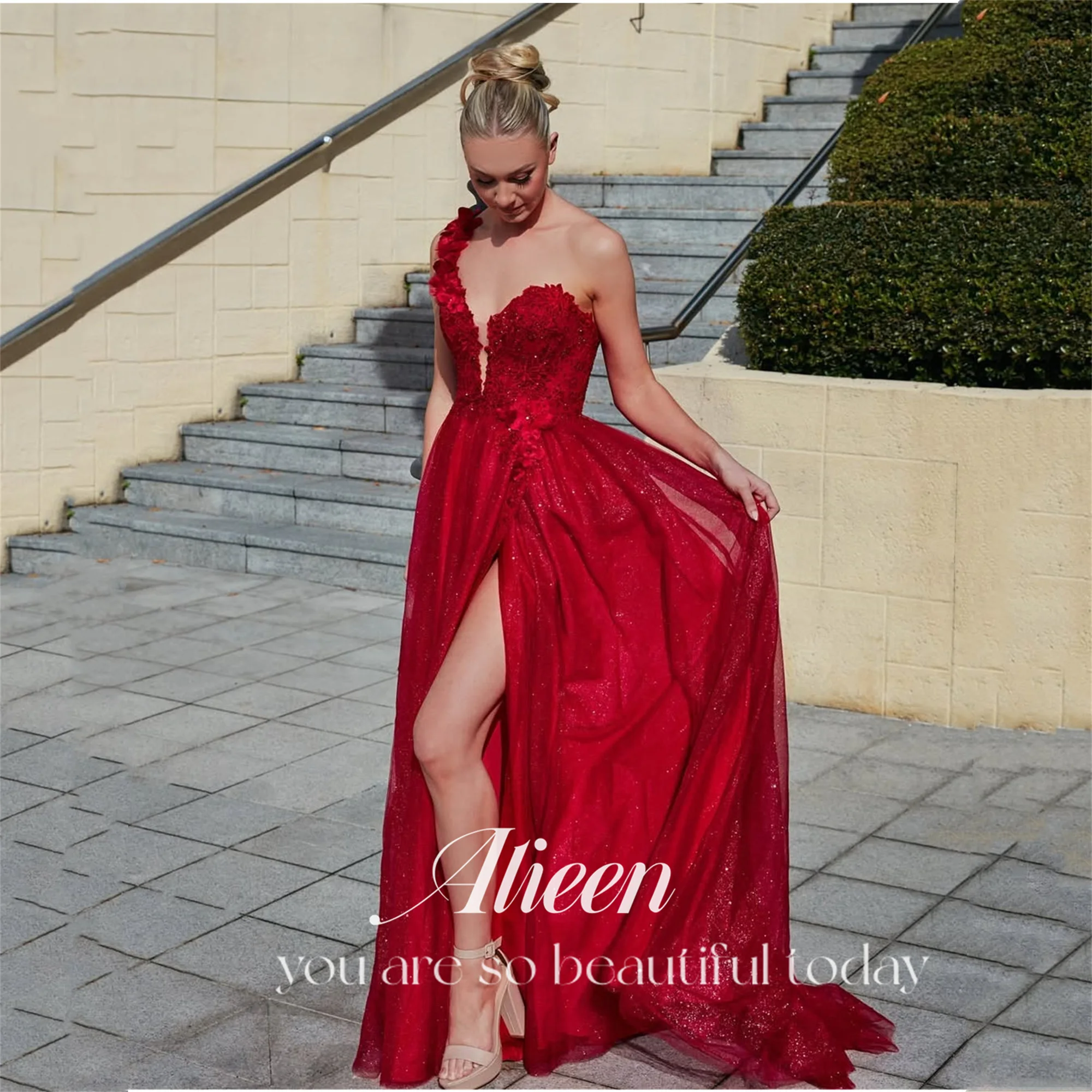Aileen Formal Dresses for Special Occasions Red Very Luxurious Evening Dresses Customized Shiny A-line Women Evening Dress Woman
Aileen Formal Dresses for Special Occasions Red Very Luxurious Evening Dresses Customized Shiny A-line Women Evening Dress Woman