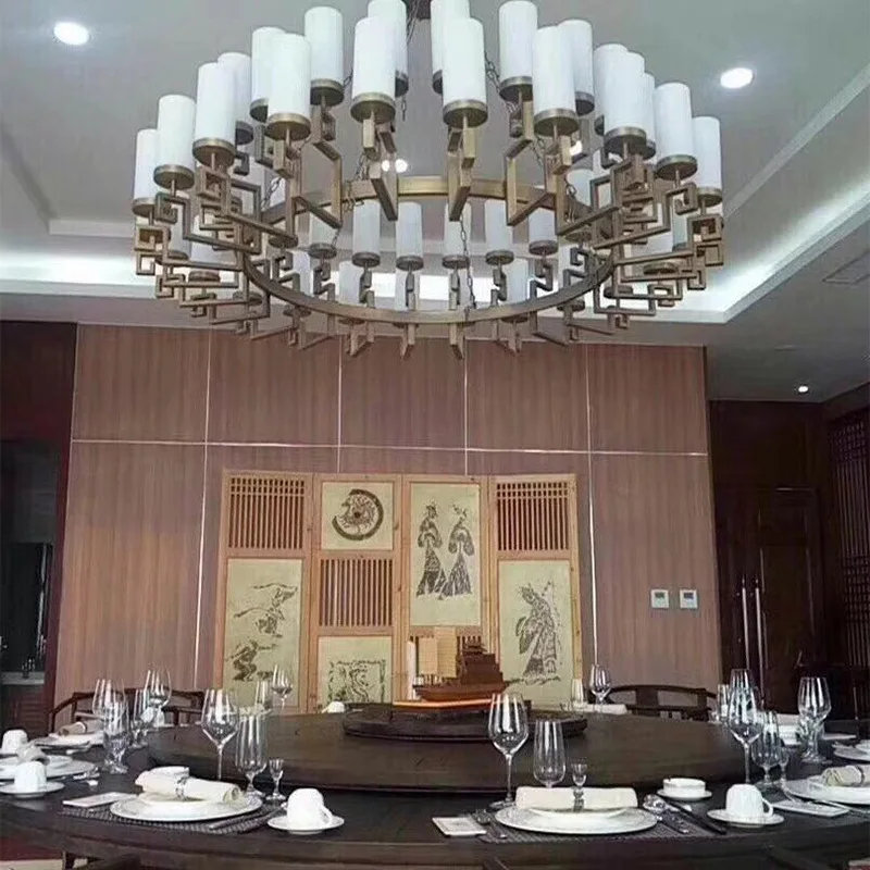New Chinese chandelier living room light modern Chinese chandelier living room hotel restaurant lobby
New Chinese chandelier living room light modern Chinese chandelier living room hotel restaurant lobby
