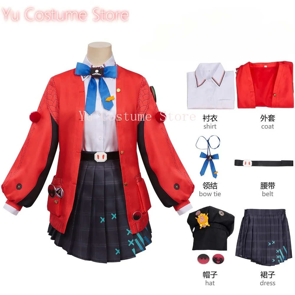 Game Role Playing School Uniform JK Set Women's Anime Exhibition Performance Halloween Costume
Game Role Playing School Uniform JK Set Women's Anime Exhibition Performance Halloween Costume