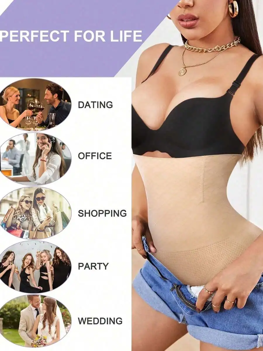 High Waist Tummy Control Shapewear For Women Seamless Butt Lifting Body Shaper
High Waist Tummy Control Shapewear For Women Seamless Butt Lifting Body Shaper
