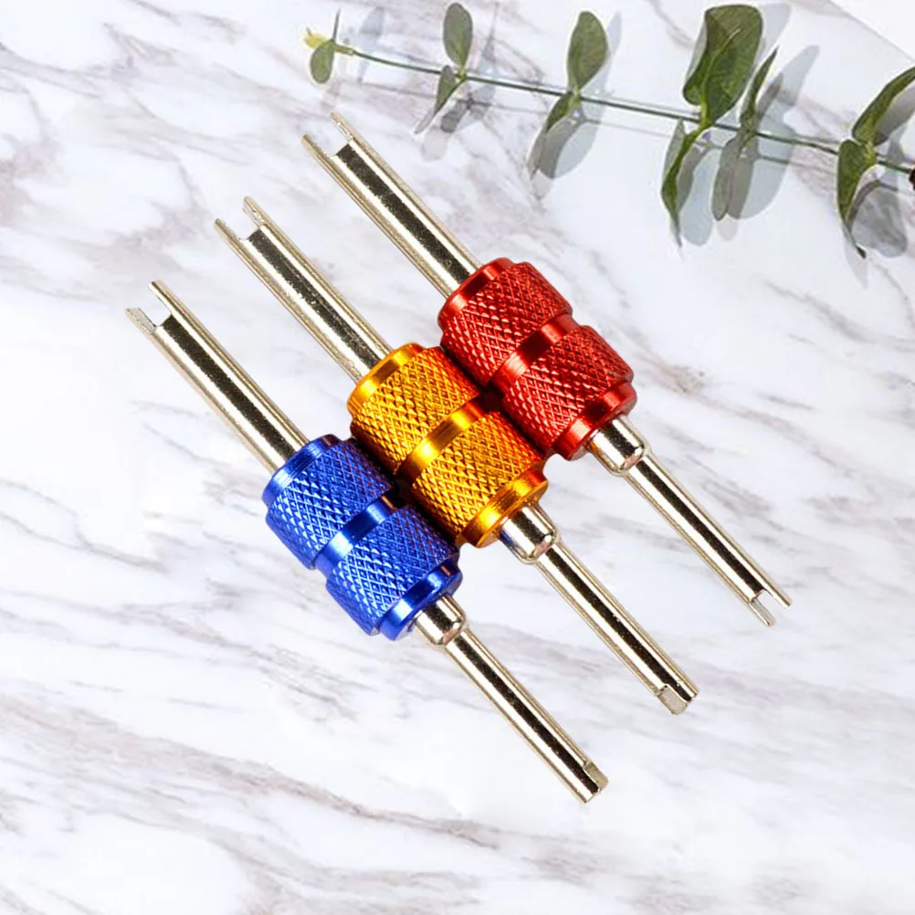 3Pcs Colourful Aluminium Alloy Core Wrench for Tyre Valve Installation Removal Bike Truck Motorcycle Repair Tool
3Pcs Colourful Aluminium Alloy Core Wrench for Tyre Valve Installation Removal Bike Truck Motorcycle Repair Tool