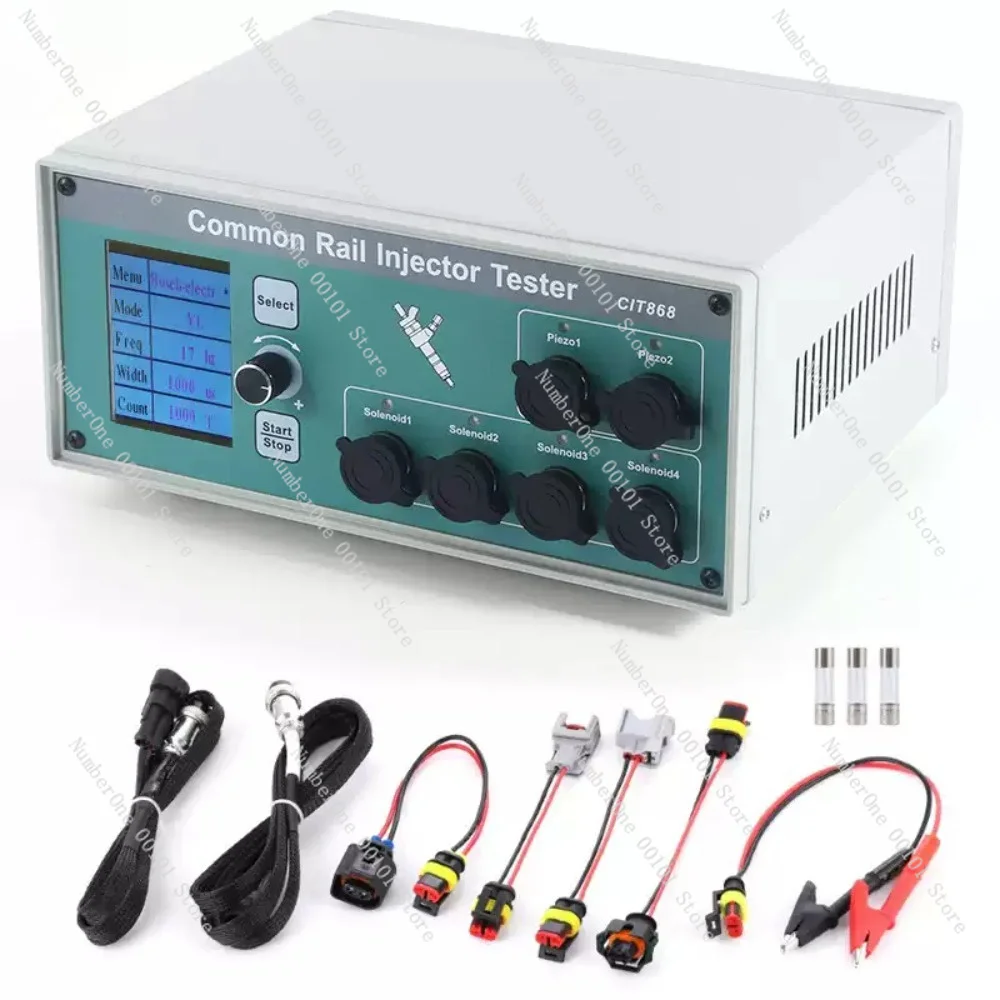 4 Channels Diesel Common Rail Injector Tester CIT868 Upgrade LCD With 2PCS Piezo Driver Injector Clean
4 Channels Diesel Common Rail Injector Tester CIT868 Upgrade LCD With 2PCS Piezo Driver Injector Clean