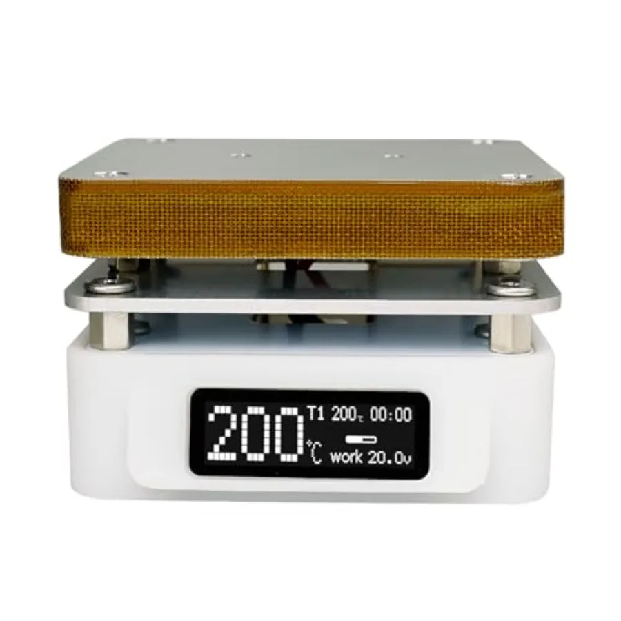 Electric Soldering Hot Plate 25V 95W OLED Mini Preheat Soldering Station Timed Heating Rework Heater Lab 55MM x 55MM Plate Only
Electric Soldering Hot Plate 25V 95W OLED Mini Preheat Soldering Station Timed Heating Rework Heater Lab 55MM x 55MM Plate Only