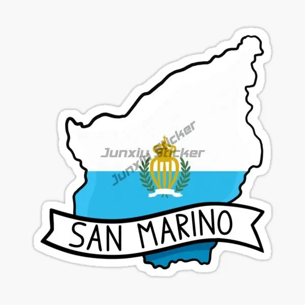 San Marino National Emblem and Flag Car Stickers Badge Decor for Laptop Vinyl Self-adhesive Decal Car Decoration Accessories
San Marino National Emblem and Flag Car Stickers Badge Decor for Laptop Vinyl Self-adhesive Decal Car Decoration Accessories