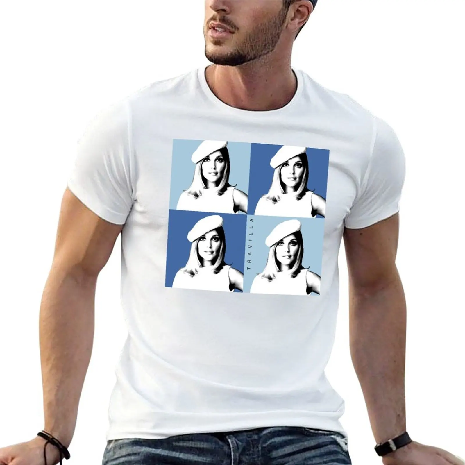 Sharon Tate Warhol Blue T-Shirt man t shirt summer funny t shirts dark humor t shirts for man graphic funny T-Shirt
Sharon Tate Warhol Blue T-Shirt man t shirt summer funny t shirts dark humor t shirts for man graphic funny T-Shirt