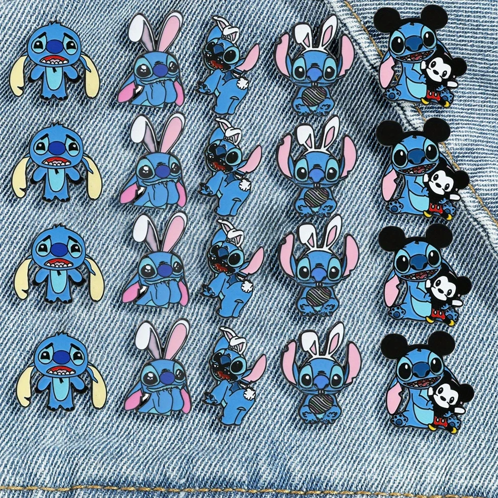 20 Pcs Creative Cartoon Anime Brooch Cute Stitch Exquisite Enamel Pin Badge Jewelry Backpack Clothing Accessories Gift
20 Pcs Creative Cartoon Anime Brooch Cute Stitch Exquisite Enamel Pin Badge Jewelry Backpack Clothing Accessories Gift
