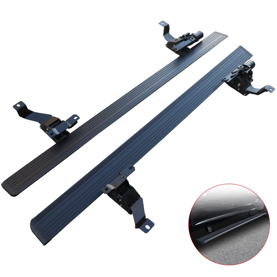 Thickened aluminum alloy electric side pedal special intelligent automatic telescopic modification
Thickened aluminum alloy electric side pedal special intelligent automatic telescopic modification