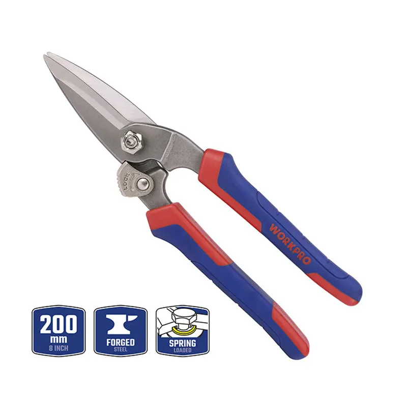 Ножницы WORKPRO 8 дюймов, кованые, усиленные, многофункциональные, WP214009
Ножницы WORKPRO 8 дюймов, кованые, усиленные, многофункциональные, WP214009