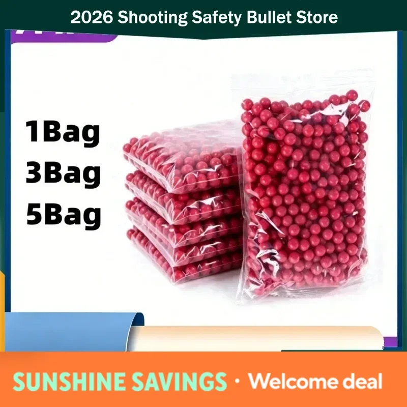 2030 7.0mm BB Soft Bulletcool 7mm Red Soft Elastic Spherical Beads, Portable Pack Outdoor Game Toy Parts 500Pcs/Bag 1Bag/3
2030 7.0mm BB Soft Bulletcool 7mm Red Soft Elastic Spherical Beads, Portable Pack Outdoor Game Toy Parts 500Pcs/Bag 1Bag/3