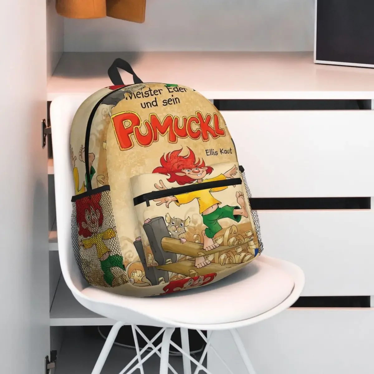 Pumuckl Student Backpack School Bag Hiking Travel Daypack for Men Women Fashion Bookbag Shoulder Bags
Pumuckl Student Backpack School Bag Hiking Travel Daypack for Men Women Fashion Bookbag Shoulder Bags
